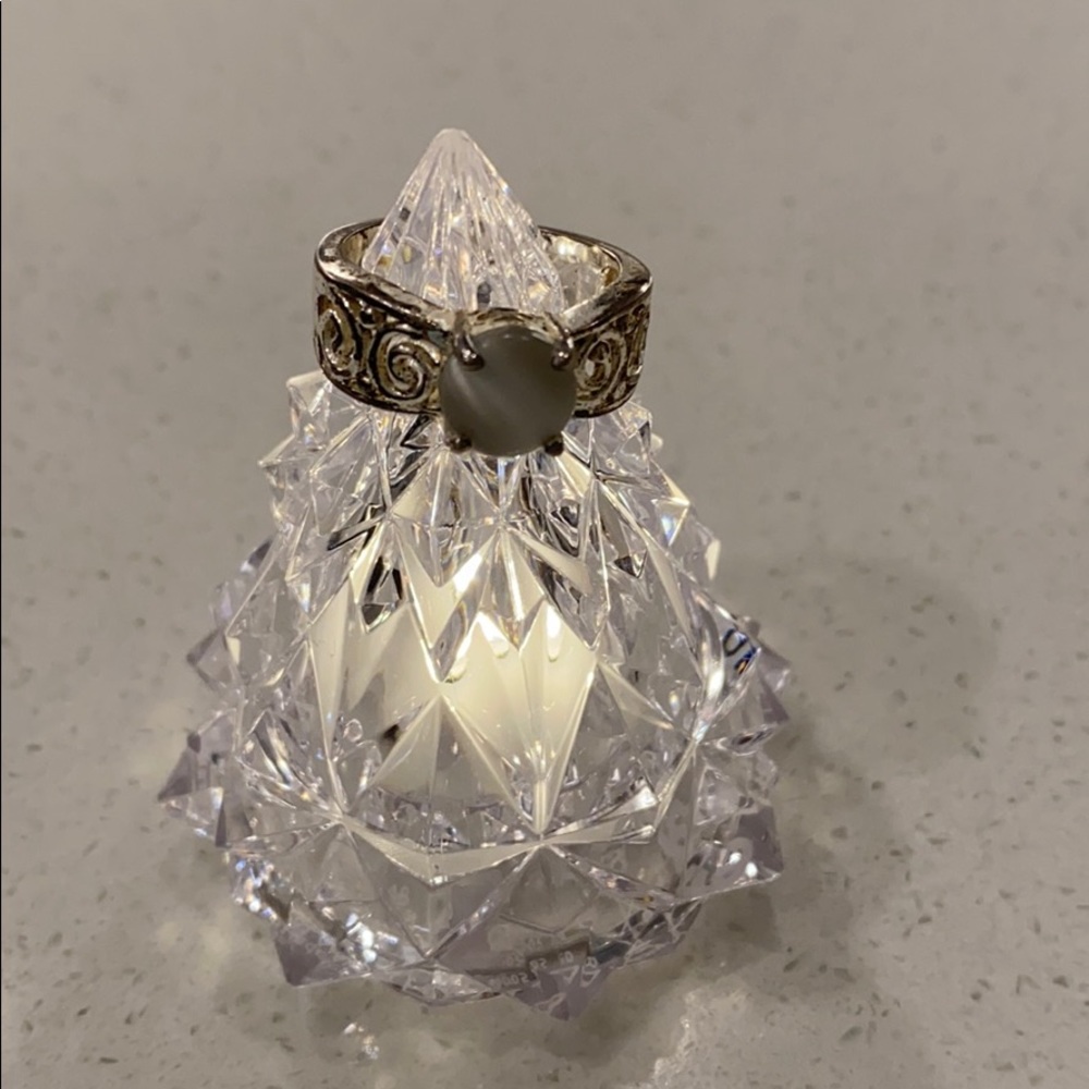 Moonstone 925 Sterling silver Solitaire Ring
